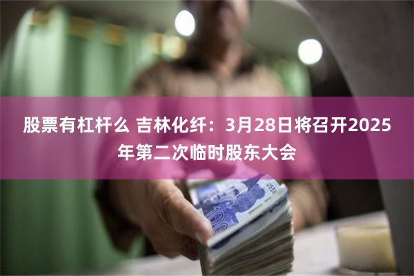 股票有杠杆么 吉林化纤：3月28日将召开2025年第二次临时股东大会
