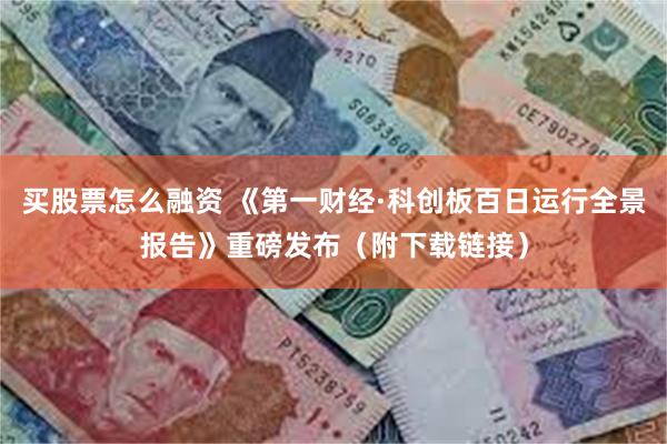 买股票怎么融资 《第一财经·科创板百日运行全景报告》重磅发布（附下载链接）